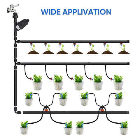 Ideal for DIY irrigation in beds and containers