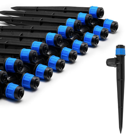 La Farah adjustable drip emitter with 360 degree flow for versatile irrigation