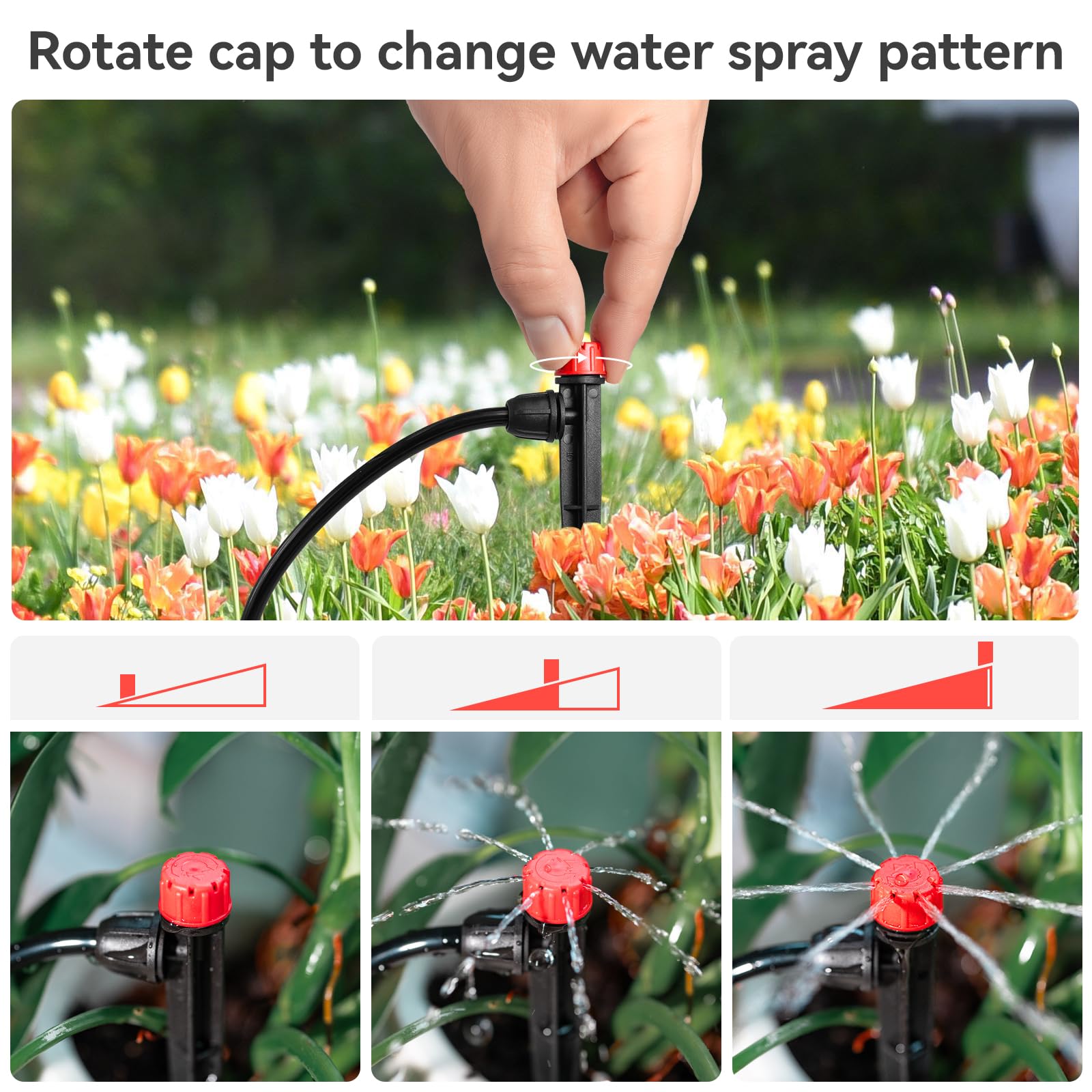 La Farah emitter cap enabling easy cleaning and quick checks.