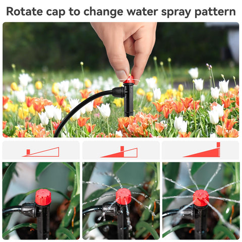 La Farah emitter cap enabling easy cleaning and quick checks.