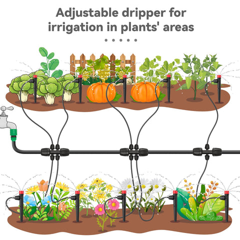 La Farah emitter delivers up to 18 gph for consistent moisture.