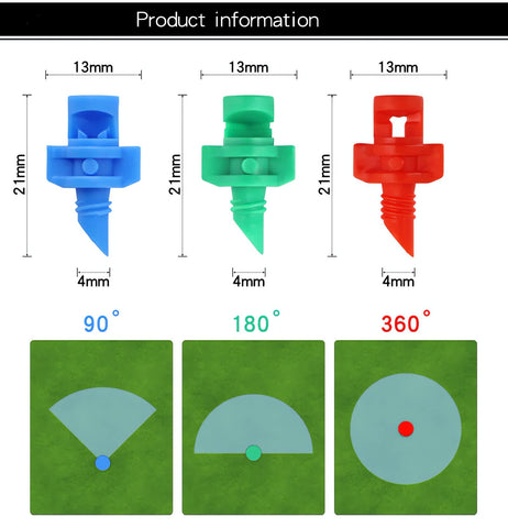 La Farah polyethylene resin nozzle highlighting durability and anti-aging properties
