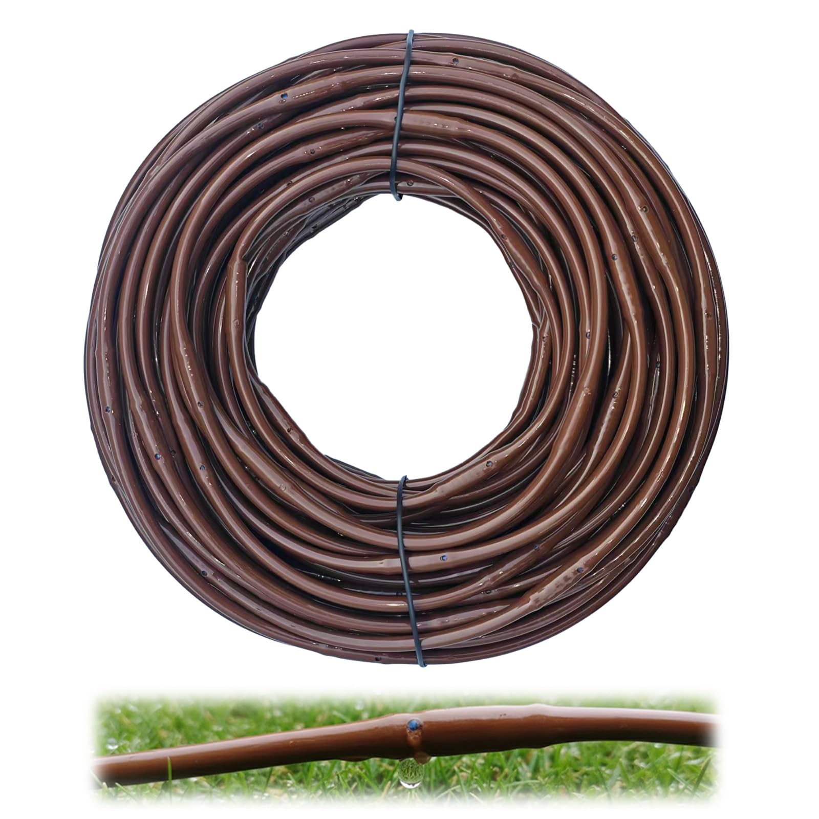 La Farah quarter-inch dripline emitters close-up for precise root watering.