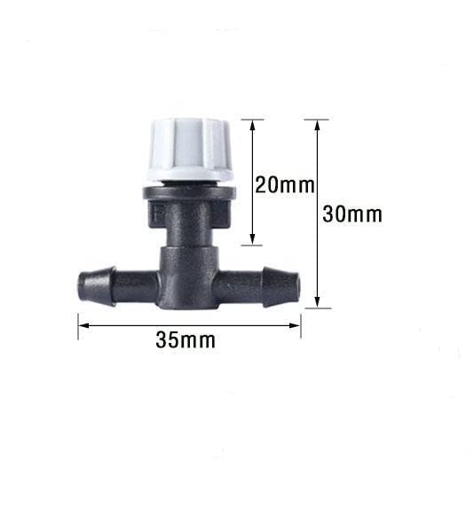 La Farah three-way integrated nozzle maintains steady pressure with minimal leaks.