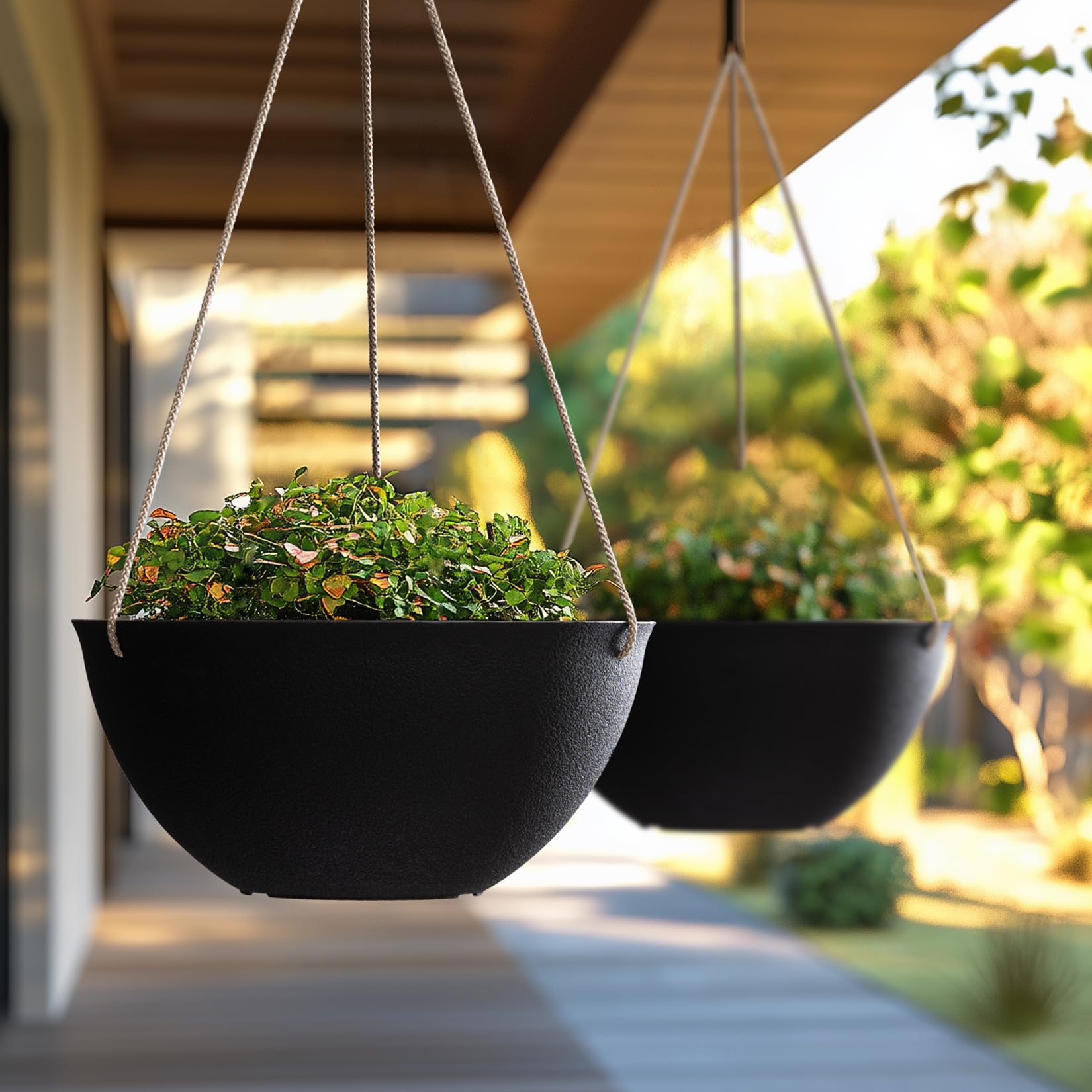 LA JOLIE MUSE drainage hole with removable plugs helps manage watering.