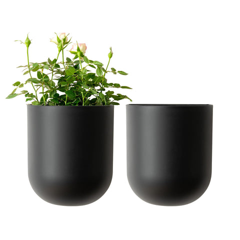 LA JOLIE MUSE wall-hanging planter front view for space-saving indoor greenery.