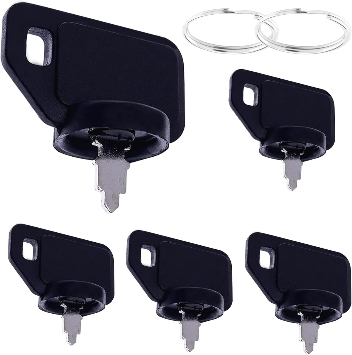 La Macaza Toro mower keys 5pc pack: spare backups for quick starts.