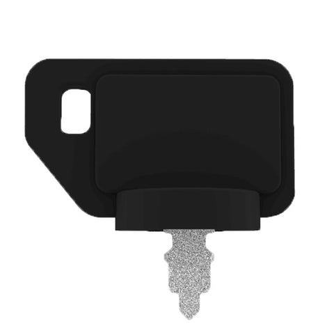 La Macaza Toro mower keys on belt for convenient reach during yard work.