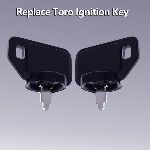 La Macaza Toro mower keyrings included: easy access on belt or hook.