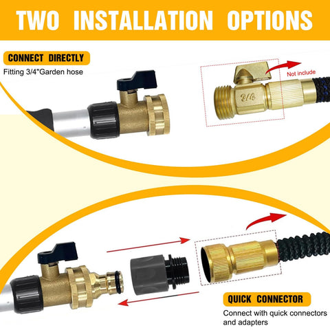 LAANPOLE anti-slip grip handle provides secure operation during use