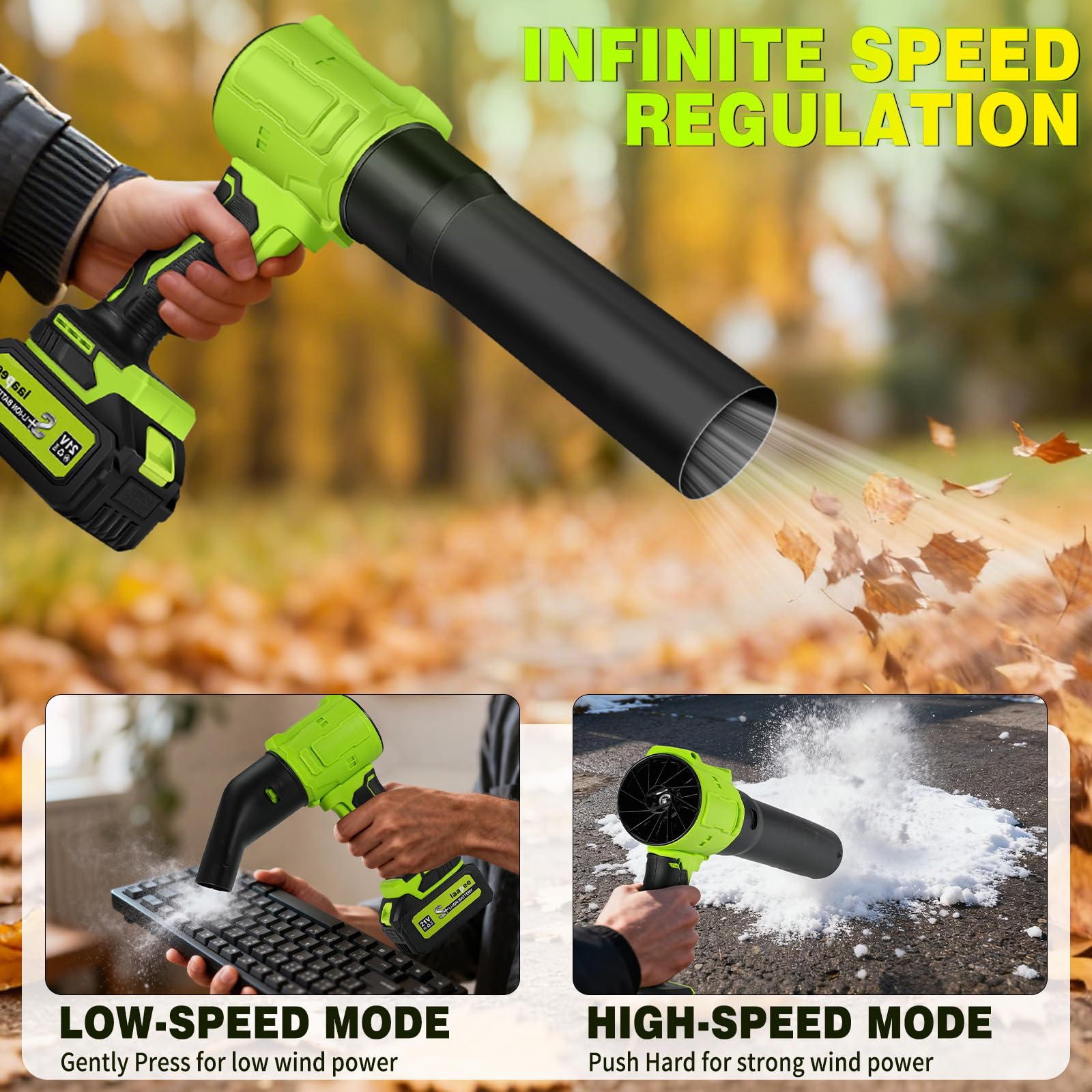 Laapee compact portable yard cleaning fits small storage spaces