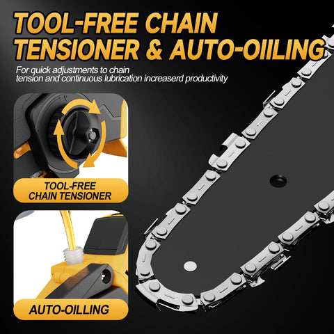 Labfintom pruning kit contents including bars and chains for versatility