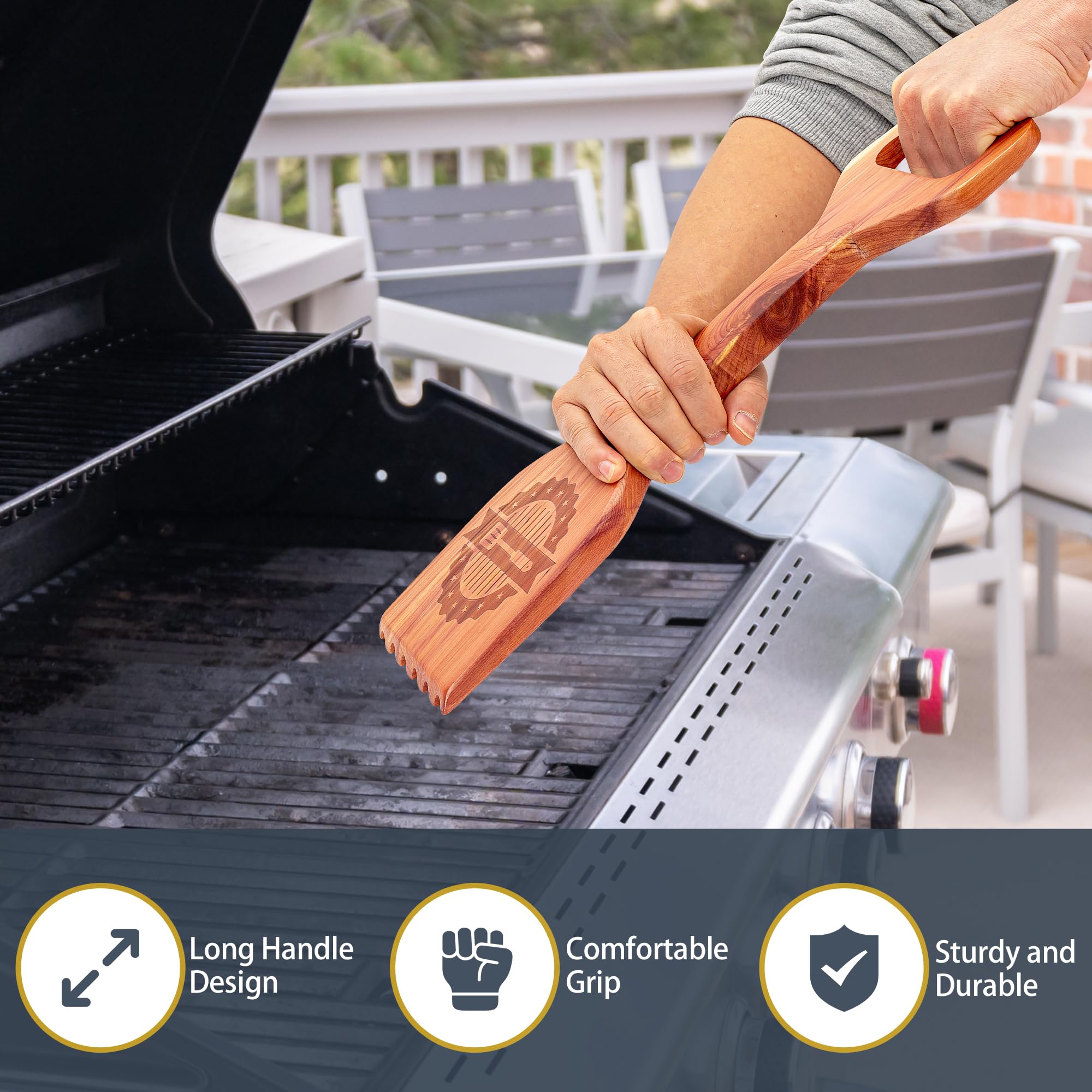 Laboos durable barbecue accessory designed to withstand frequent grilling.