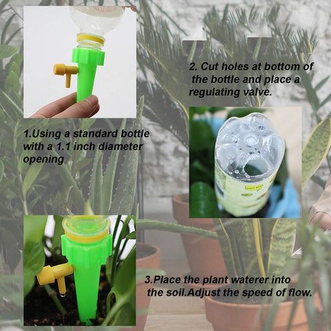 LABOTA adjustable drip valve configured for 0–60s of watering.