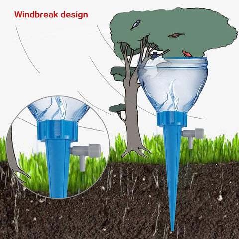 LABOTA bottle-insert setup enables steady moisture delivery.