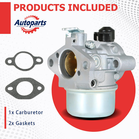 Labwork Kohler CV13S carburetor top view focusing on mounting interface.