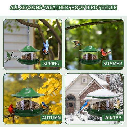 LAbyrent evergreen garden decor complements seasonal outdoor spaces.
