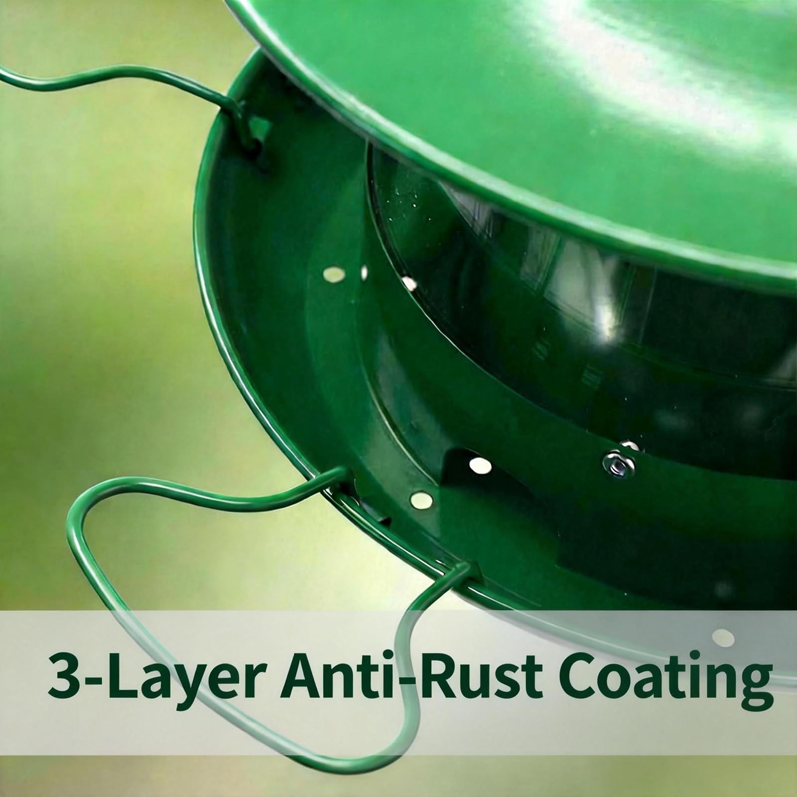 LAbyrent 4.5 lb seed capacity reduces refills for busy gardeners.