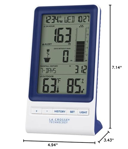 La Crosse 724-1415BL wireless receiver with long-range transmission.