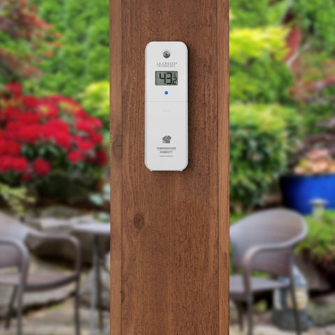 La Crosse Technology V21-WTH app view showcases remote weather access