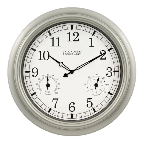 La Crosse Technology WT-3181PL-Q hygrometer and thermometer readouts for quick climate awareness.