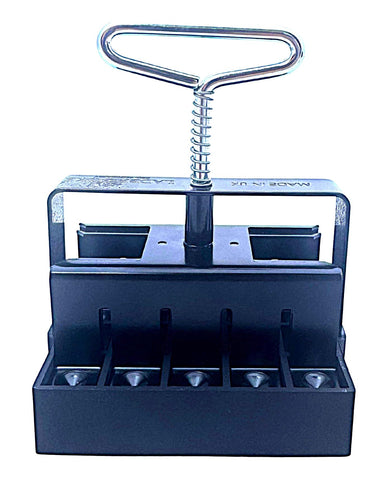 Ladbrooke Micro 20 soil blocker forming twenty small blocks for precise seedling starts