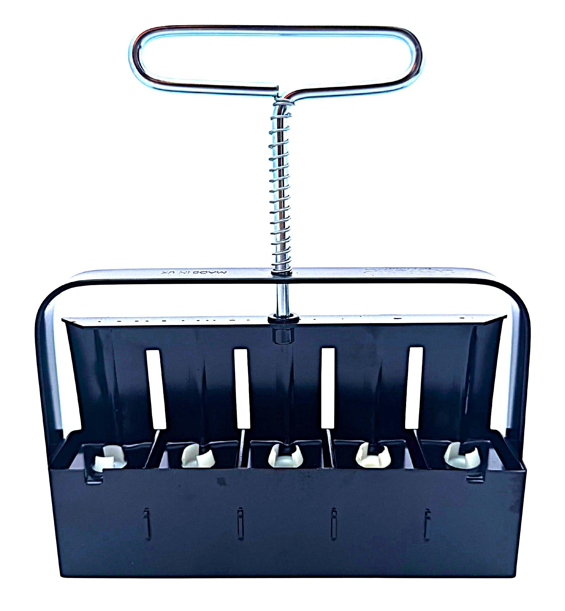 Ladbrooke Mini 5 soil block mold showing five blocks for seed germination