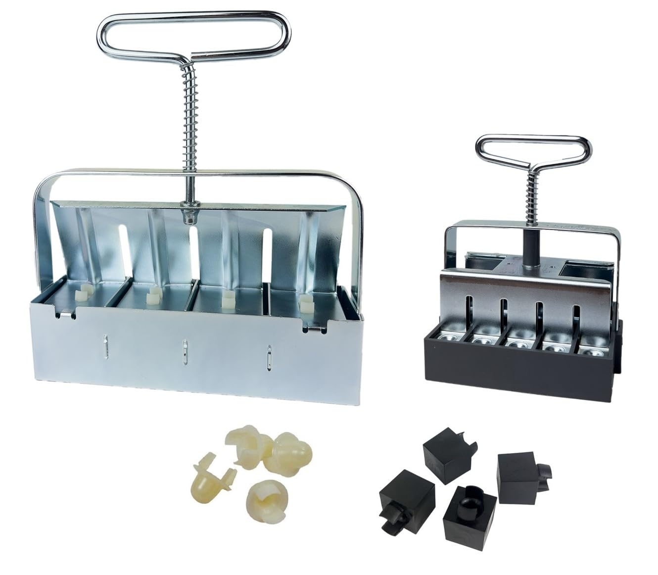 Ladbrooke Mini 4 soil blocker with compact blocks for seed starting