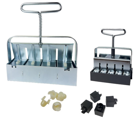 Ladbrooke Mini 4 soil blocker with compact blocks for seed starting