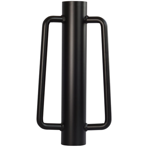 LADECH Fence Post Driver full view demonstrates rugged build for quick fence post driving.