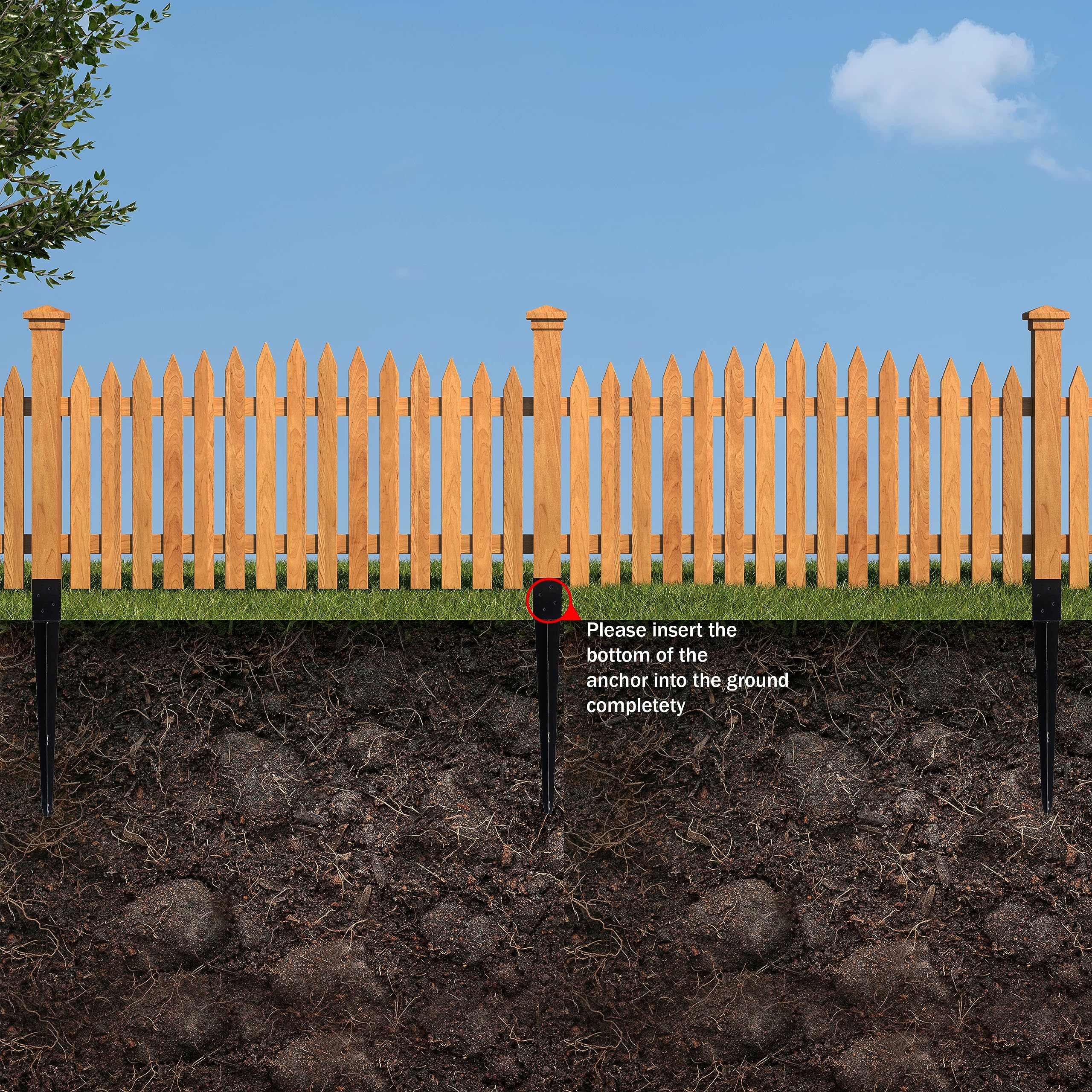 No-dig installation process saves time and reduces mess.