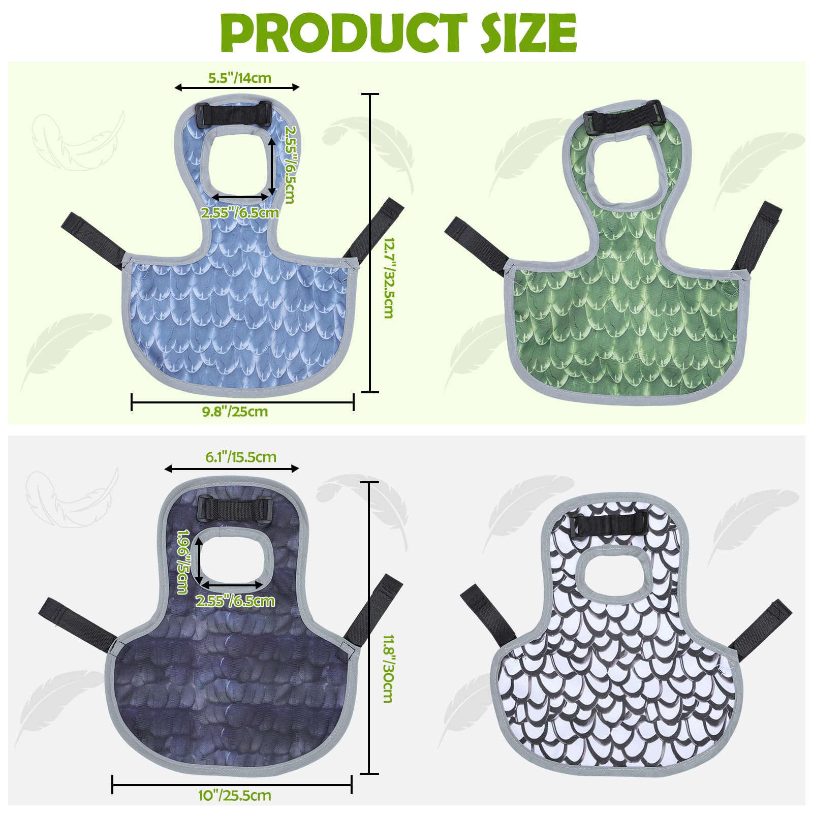 Laelr waterproof chicken apron designed for easy wear and outdoor use.