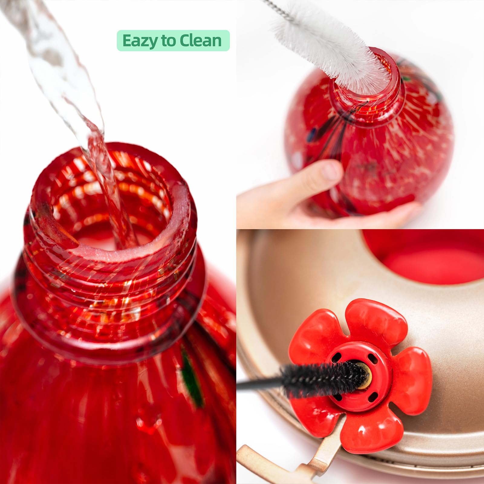 LaElvish Garden hand-blown glass adds color and artful charm outdoors
