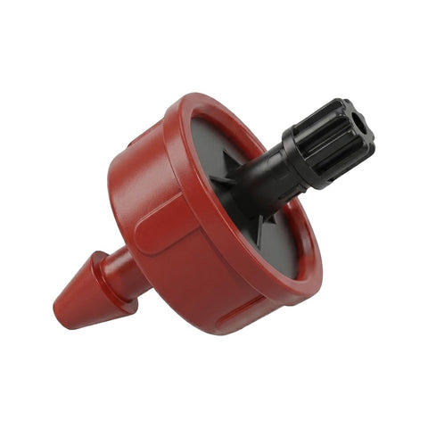 La Farah 1GPH pressure-compensating dripper for even garden watering.