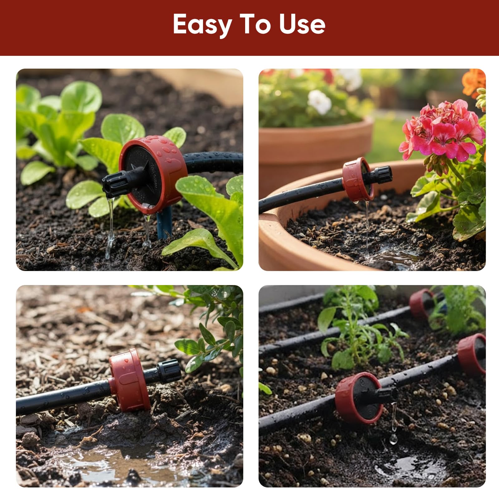 La Farah 30-emitter pack for gardens and containers.