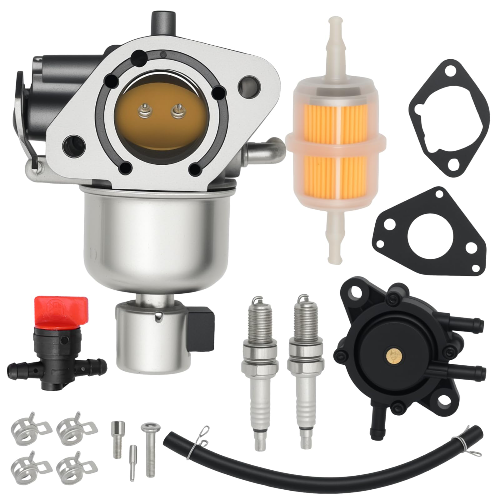 laffoonparts carburetor front view for Kohler 7000 series improves starting and fuel delivery