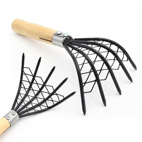 laffoonparts five-tooth claw rake with stainless steel claws for sturdy shell digging.