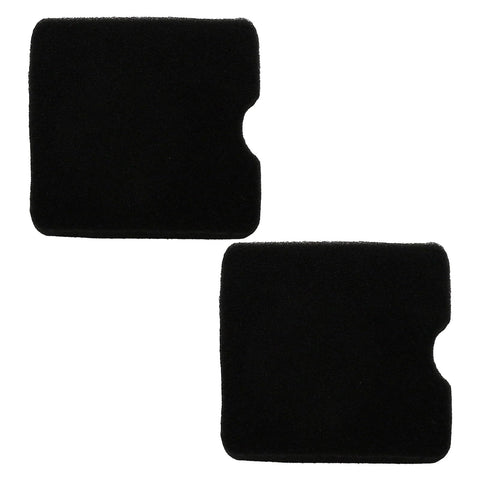 laffoonparts 504115301 air filter for Husqvarna 130BT close-up showing filtration media and seal