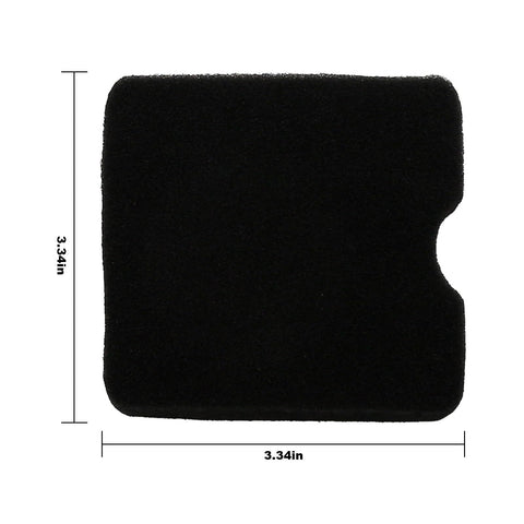 laffoonparts 504115301 air filter for Husqvarna 530BT showing fit and seal area