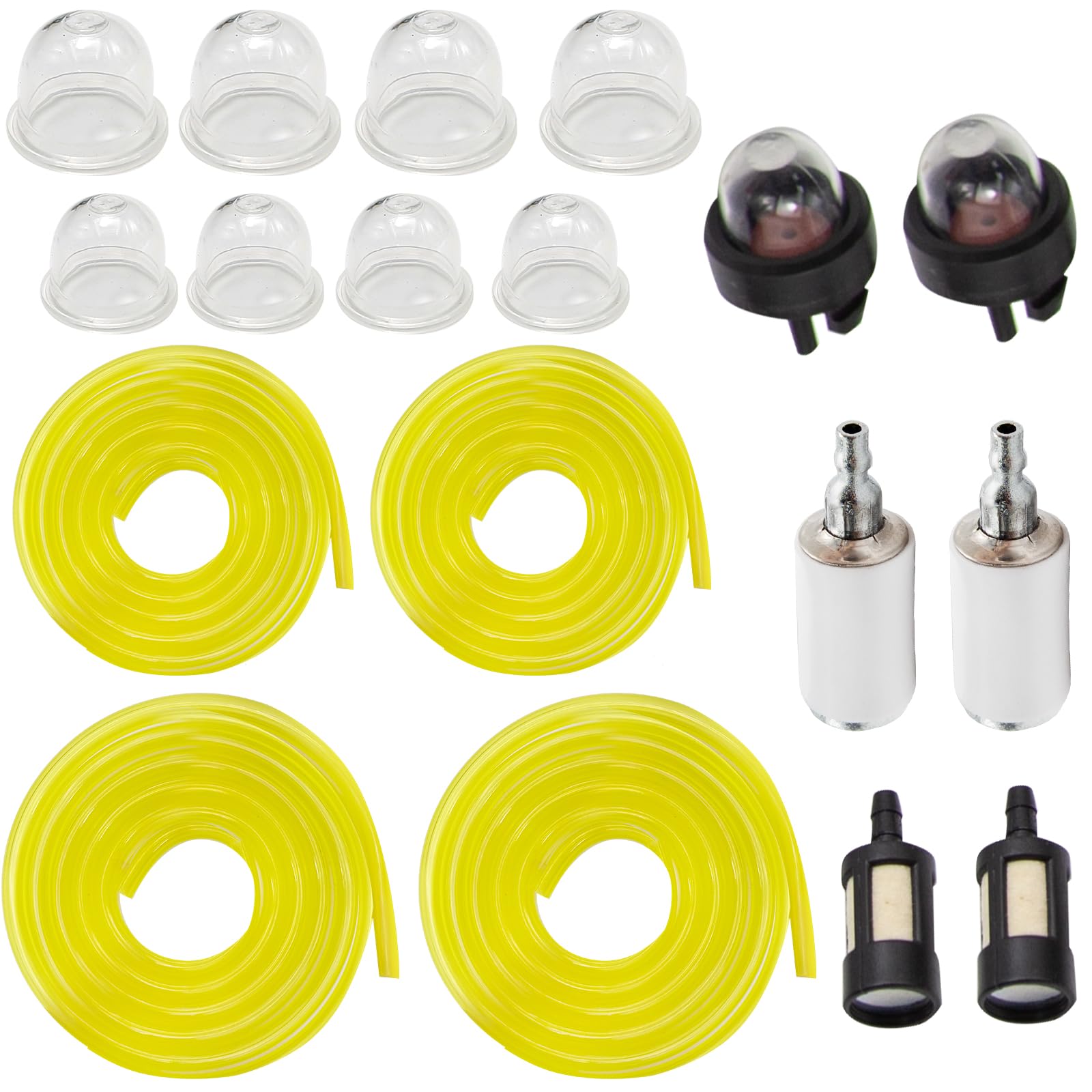 laffoonparts ac04122 package includes fuel lines bulbs and filters for easy maintenance