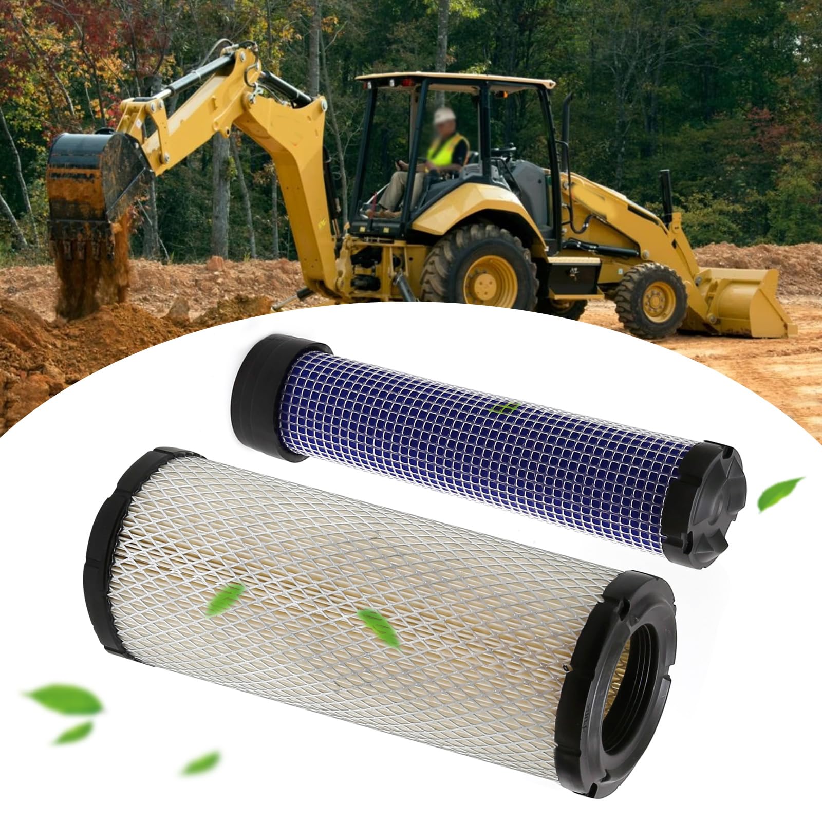 Laffoonparts outer air filter M131802 blocks dust to sustain performance.