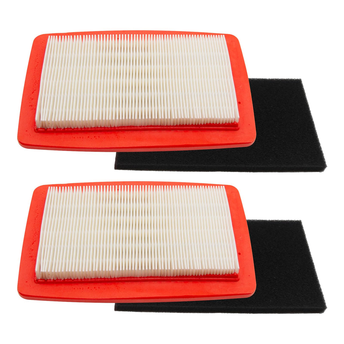 Laffoonparts air filter replacement set for RedMax and Husqvarna blowers enhances filtration performance.