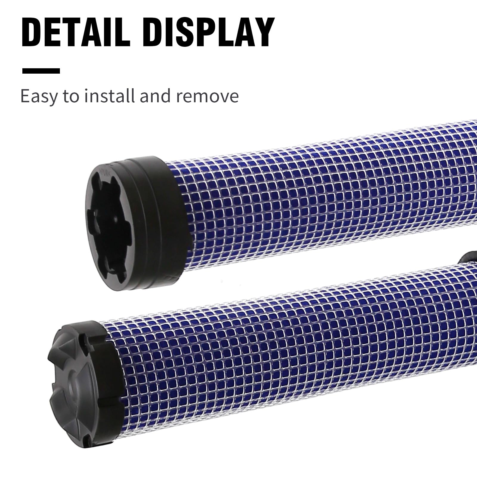 Laffoonparts John Deere Z810A-Z820A fitment filter kit guards against dust during mowing.