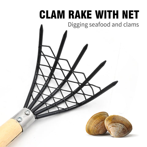 laffoonparts mesh net design for easy rinsing of shells.
