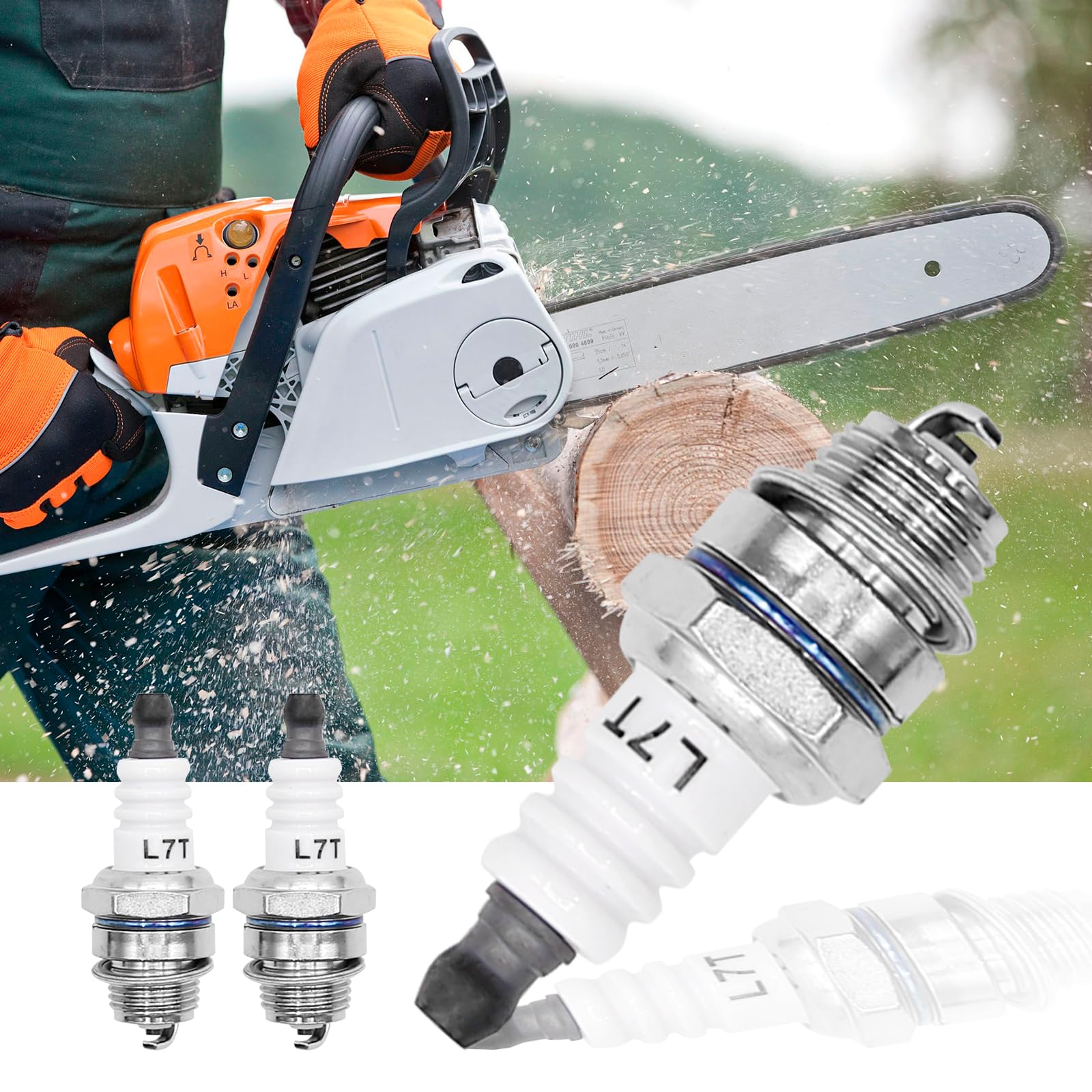 Laffoonparts spark plug kit for Stihl compatibility ensures strong performance across multiple models.