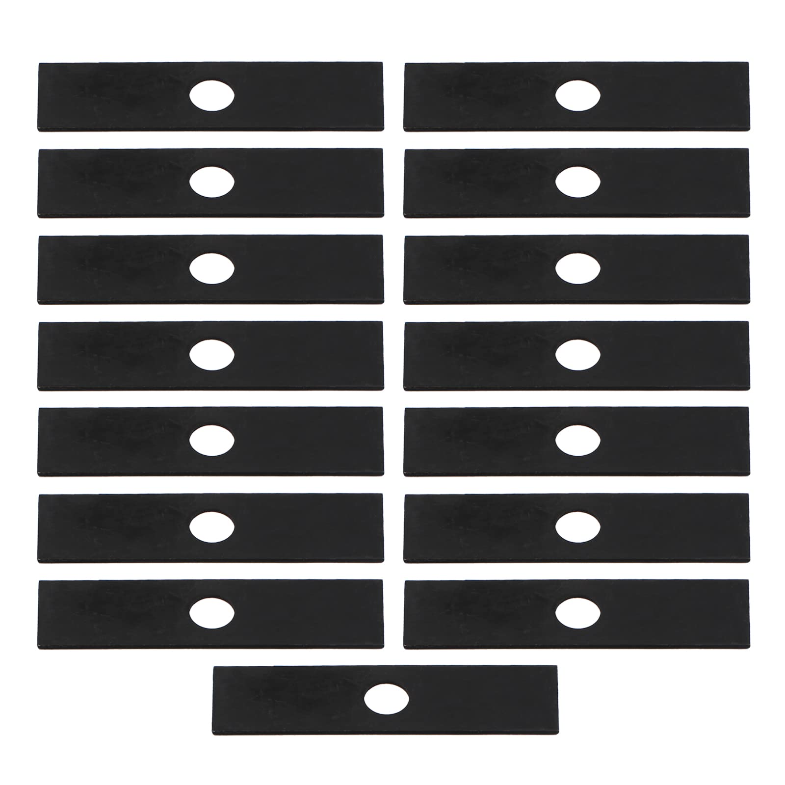 LAFORMO 15pcs edger blades close-up for clean yard edging