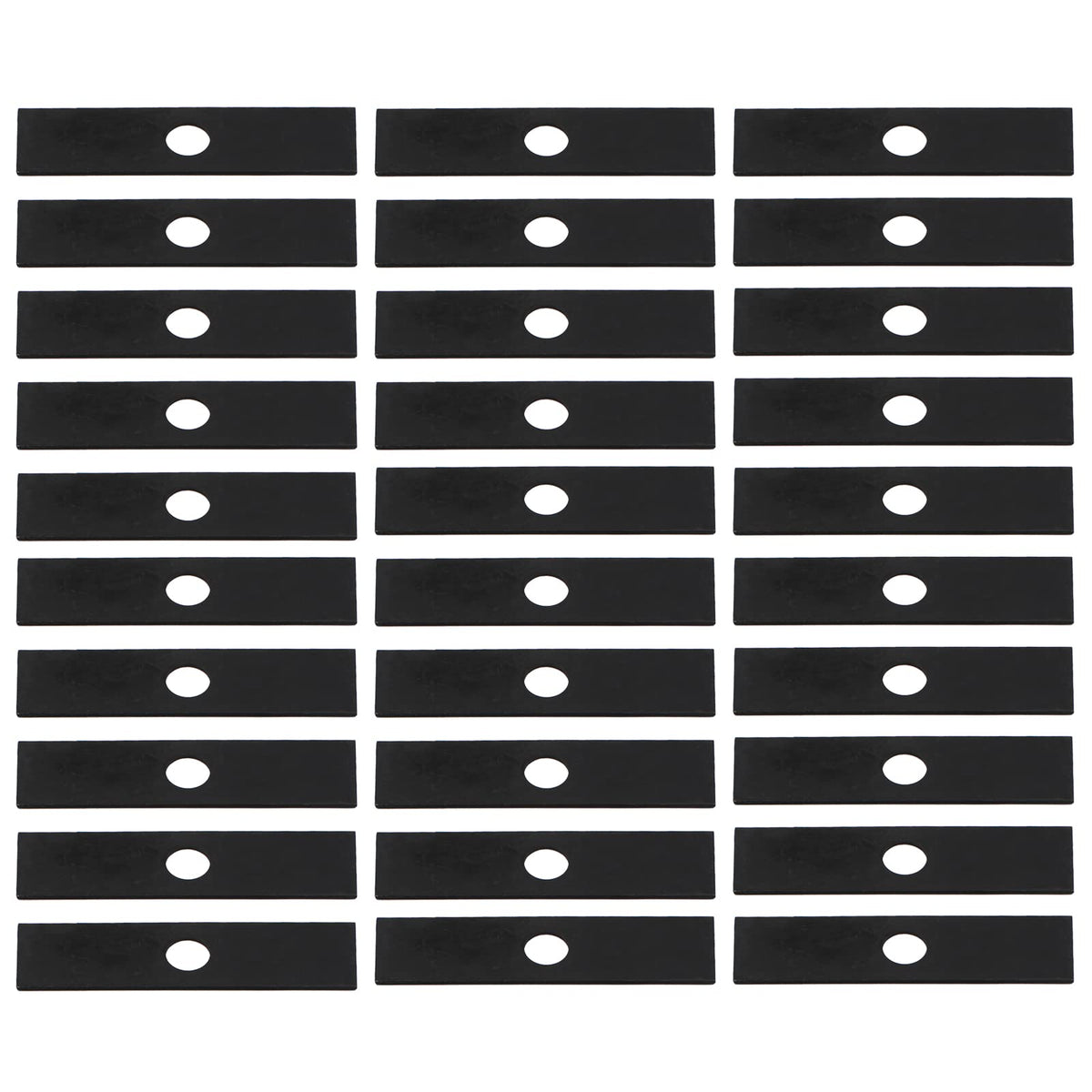 LAFORMO edger blades show blade profile and mounting hole for precise fit and easy installation