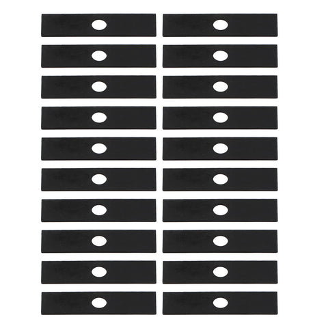 LAFORMO edger blades close-up, durable edge for Echo and Husqvarna stick edgers.