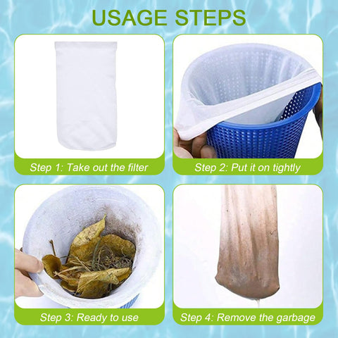 Lagincig reusable socks rinse with a hose for fast reuse.