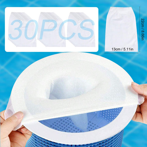 Lagincig 30-pack offers reusable, eco-friendly pool maintenance solutions.